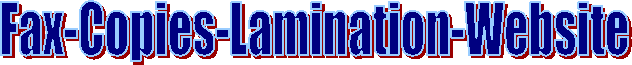 Fax-Copies-Lamination-Website